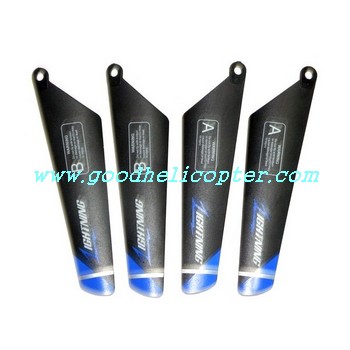 sh-6030-c7 helicopter parts main blades (blue-black color)